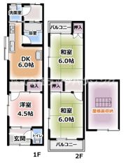 佐太中町6丁目テラスの間取り画像