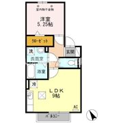 グランシュールの間取り画像