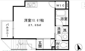 LAUREL一之江の間取り画像