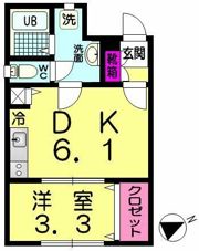 ブランシュール板橋の間取り画像