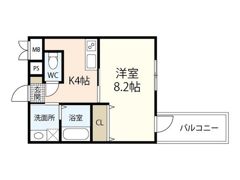 セレナーデ東雲本町の間取り画像