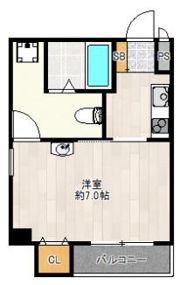 レクシア鶴ヶ丘の間取り画像