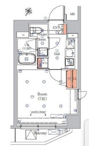 エストゥルースプラス押上の間取り画像