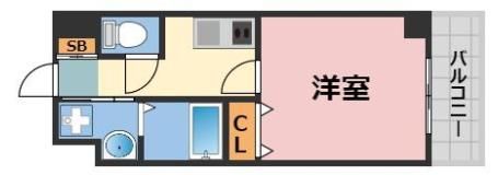 U－ro松屋町の間取り画像