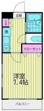 MKナメカワの間取り画像