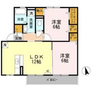 ファンコートの間取り画像