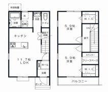 VILLA MONZEN Ⅲの間取り画像