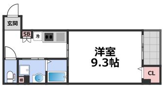 レクラン今里の間取り画像