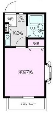 パレスハイツ朝霞の間取り画像