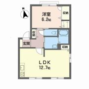 シャーメゾン東垣生 B棟の間取り画像