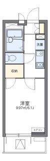 レオパレスフィオーレ船橋の間取り画像