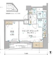 リヴシティ中野の間取り画像