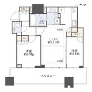 梅田ガーデンレジデンスの間取り画像