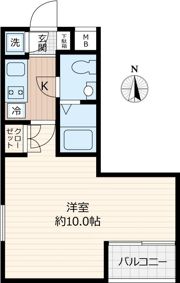 Beverly Homes 下赤塚の間取り画像