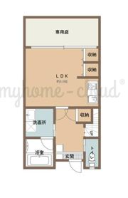 ラカーサ井上の間取り画像