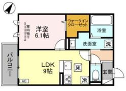 レーブ・クリエの間取り画像