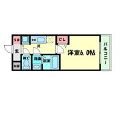 プレサンス玉造駅前の間取り画像