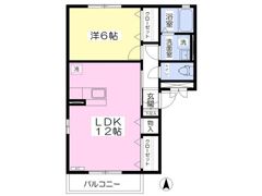 セジュール植原Eの間取り画像