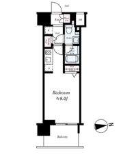 レグラス横浜吉野町の間取り画像