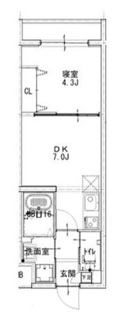 ARCA山科の間取り画像
