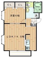 ボヌールの間取り画像