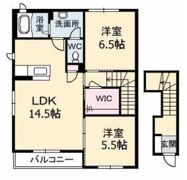 グランドメゾン仲 弐番館の間取り画像