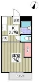 第二サンライフ大嶋の間取り画像
