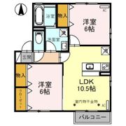 さざんか Aの間取り画像