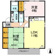 セジュール石井 A棟の間取り画像