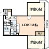 明貴マンションの間取り画像