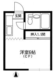 小日向アパートメントの間取り画像