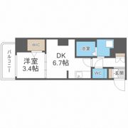 ファーストフィオーレ心斎橋イーストの間取り画像