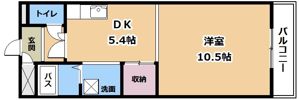 青木マンションの間取り画像