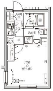 VERXEED STAIR Omori Kitaの間取り画像