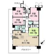 ザ・レジデンス廿日市駅前の間取り画像