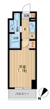HF関内レジデンスの間取り画像