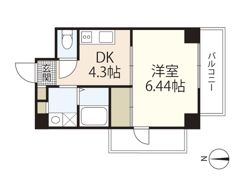 ラパーズタカタの間取り画像