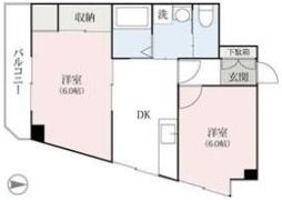 エフ・フラッツ駅前マンションの間取り画像