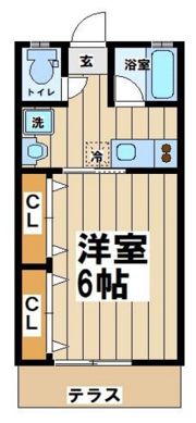 ペルシアーナ三鷹台の間取り画像