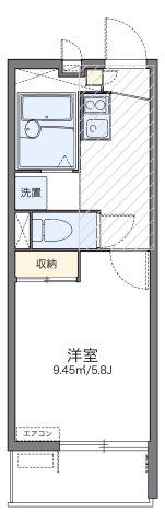 レオパレス翔の間取り画像