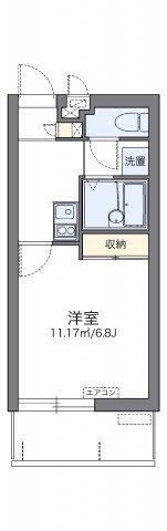 レオパレスヒルサイド松尾Ⅰの間取り画像