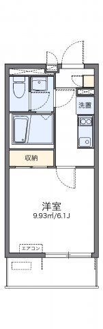 レオネクスト日新大阪の間取り画像