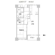 コーポレート連雀1号棟の間取り画像