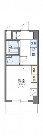 レオパレス伸夫の間取り画像