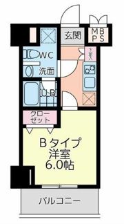 ヴェッセル平沼橋の間取り画像