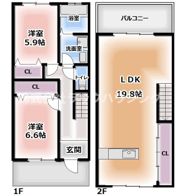 KOMOREBI西郷通の間取り画像