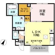 フェリオ バン（FERIO－Bam）の間取り画像