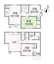 武5丁目戸建の間取り画像