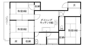 トーヨビルの間取り画像