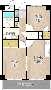 久光マンションの間取り画像
